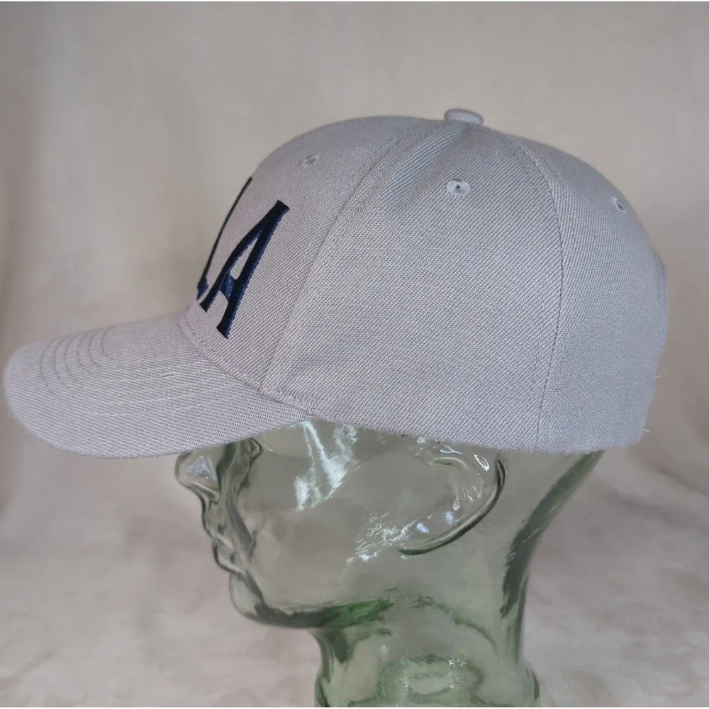 Columbia Fireflies Hat Mens Gray Strap Back Embroidered Baseball MiLB KC Royals